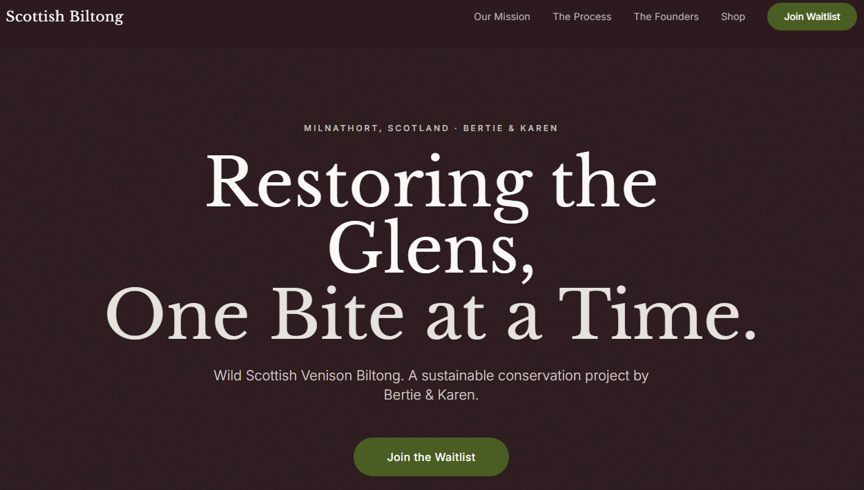 Scottish Biltong screenshot