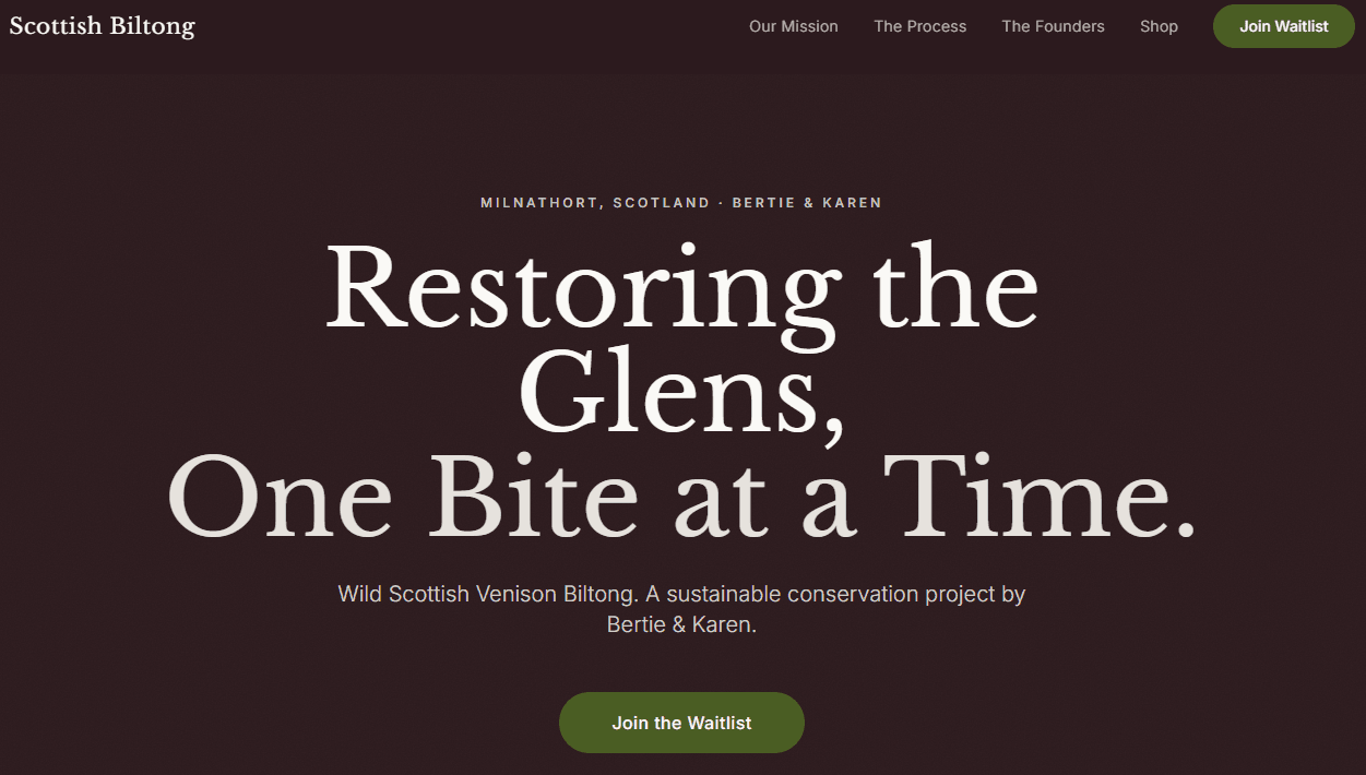 Scottish Biltong screenshot